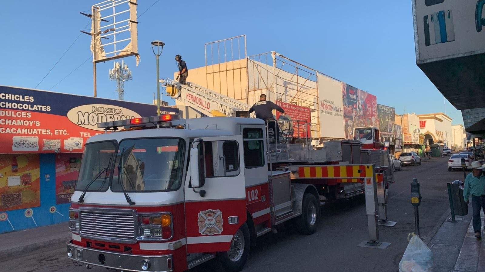 Incendio en Hermosillo. Foto: Redes Sociales