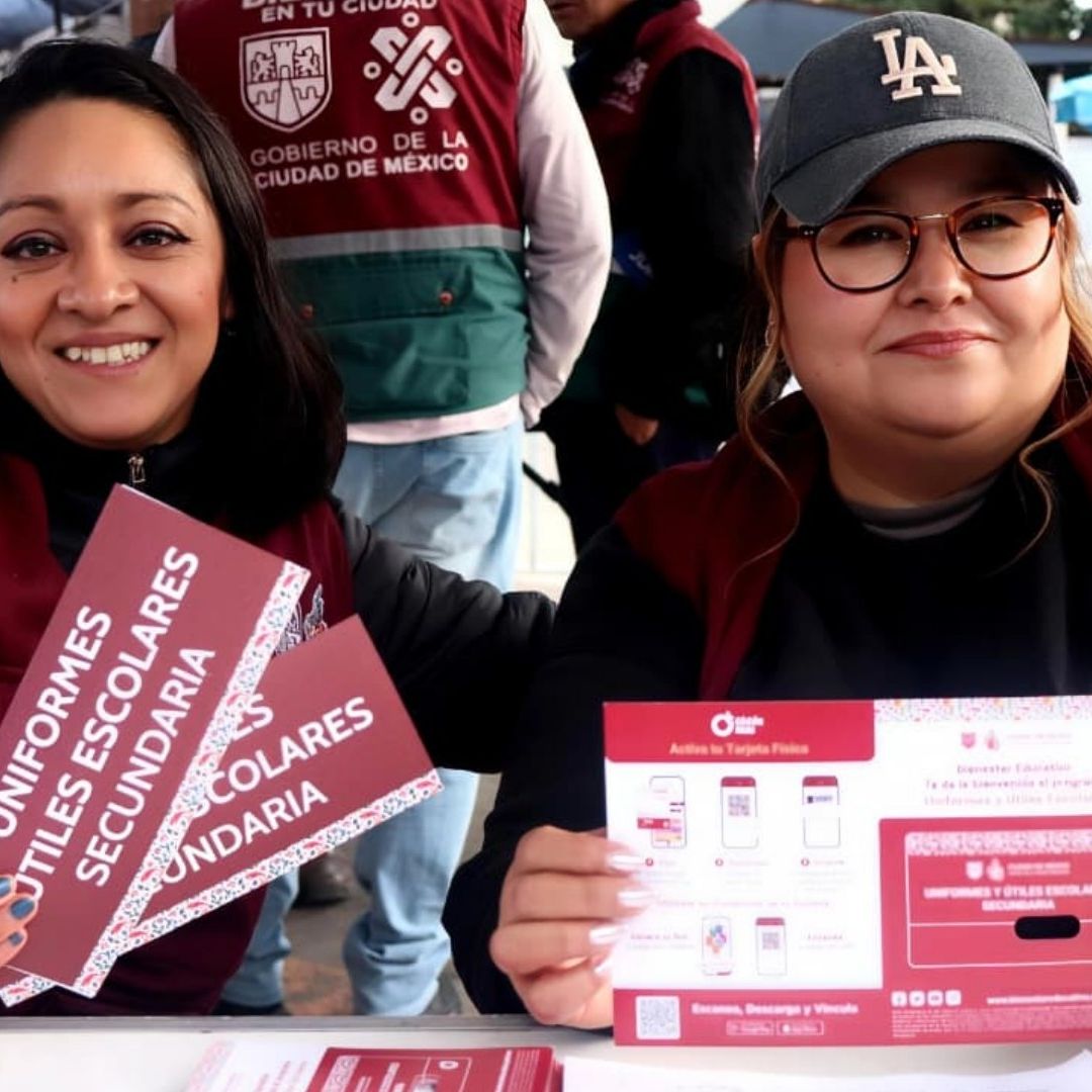 Habrá entrega de tarjetas de uniformes y útiles escolares en noviembre 2025 registro acaba este día en CDMX