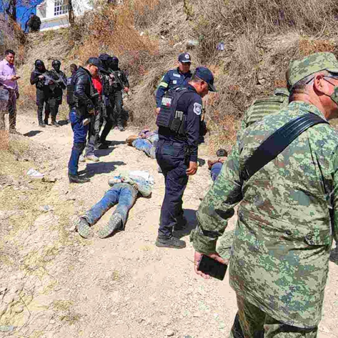 La policía atendió un llamado de presunto secuestro y fueron baleados.