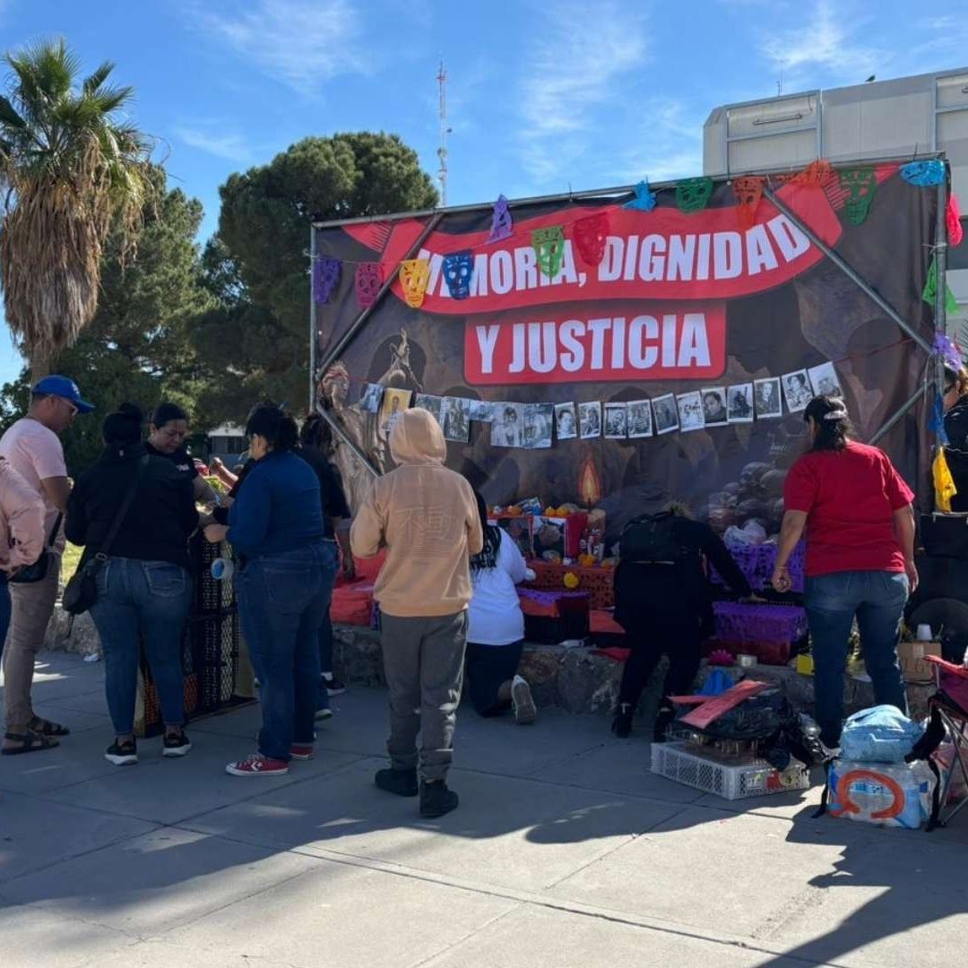 Instalan Altar para los 386 Cuerpos Vinculados al Crematorio Plenitud en Ciudad Juárez