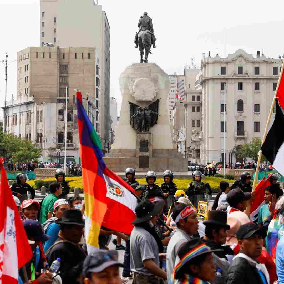 Perú se prepara este martes para la 'Gran Marcha Nacional', en Lima