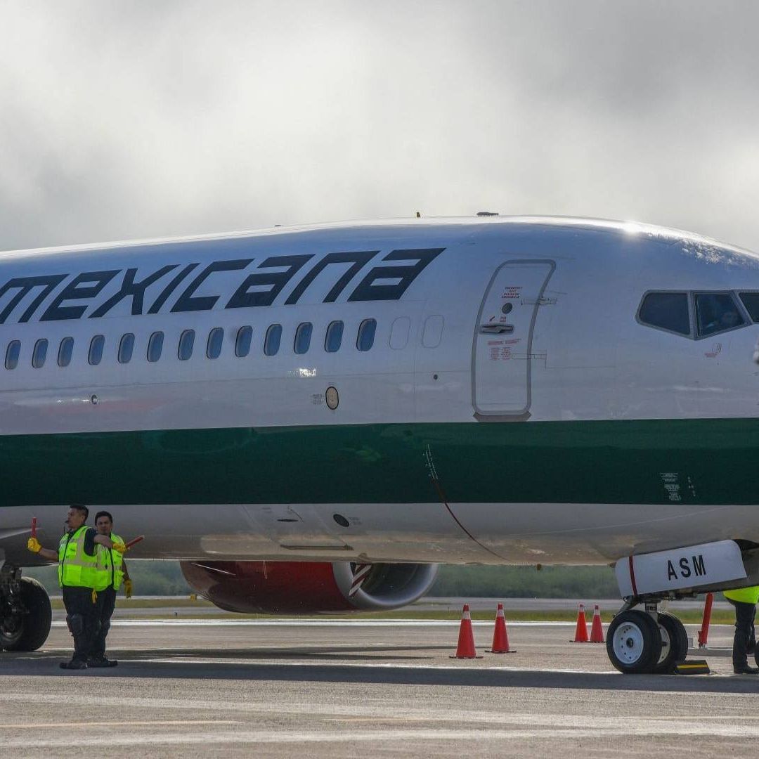 Avión de Mexicana de Aviación