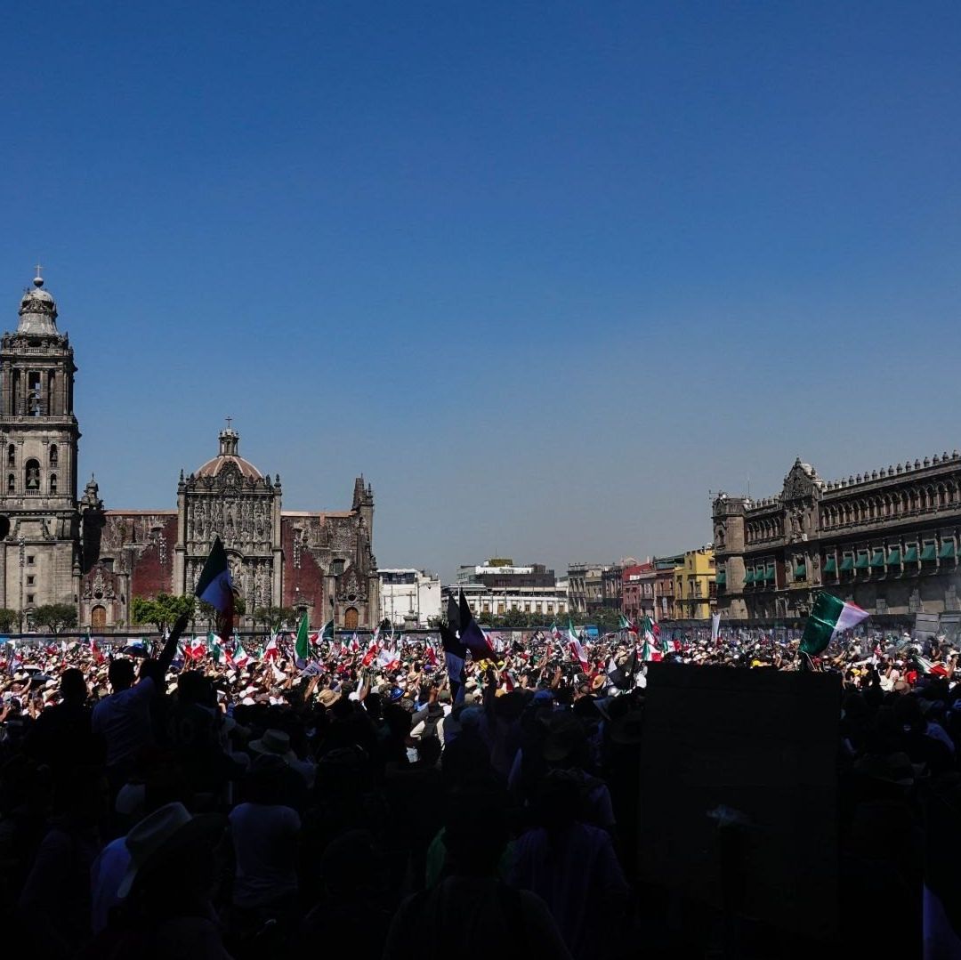 Manifestación de la Generación Z en el Zócalo de CDMX