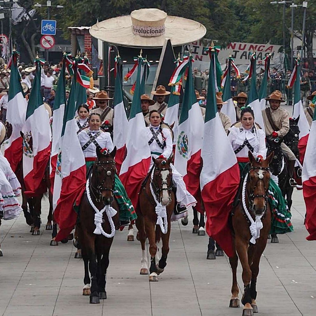 Desfile cívico-militar conmemorativo de la Revolución Mexicana el 20 de noviembre de 2024. Foto: Cuartoscuro | Archivo