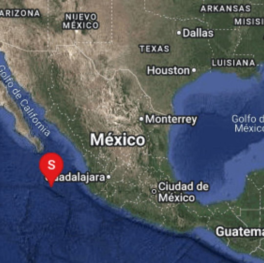 Reportan sismo frente a las costas de Jalisco