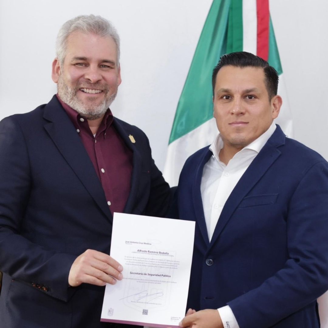 José Antonio Cruz Medina, Nuevo Secretario de Seguridad de Michoacán.