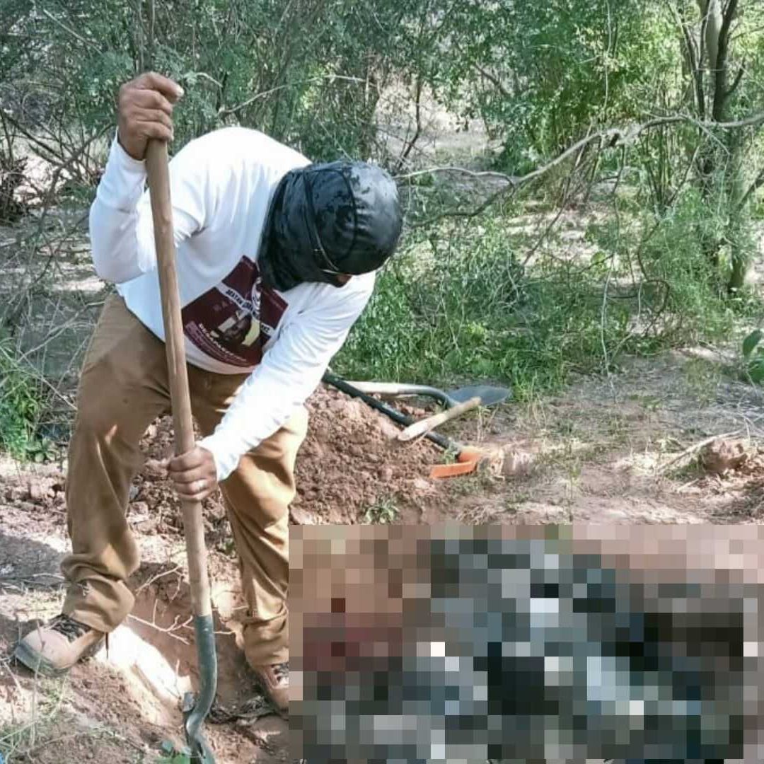 Colectivo Localiza Cuerpo dentro de Fosa Clandestina en la Costa de Hermosillo