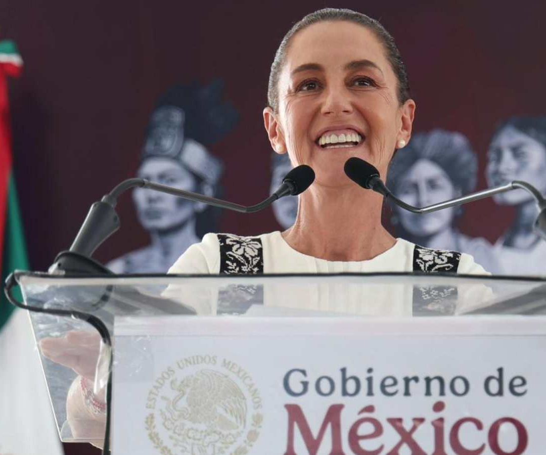 Claudia Sheinbaum en Tabasco. Foto: Gobierno de México