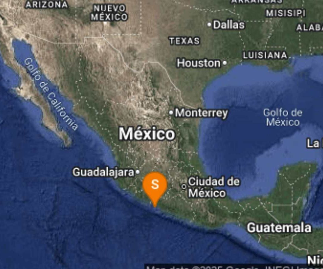 Sismo en México Hoy. Foto: SSN