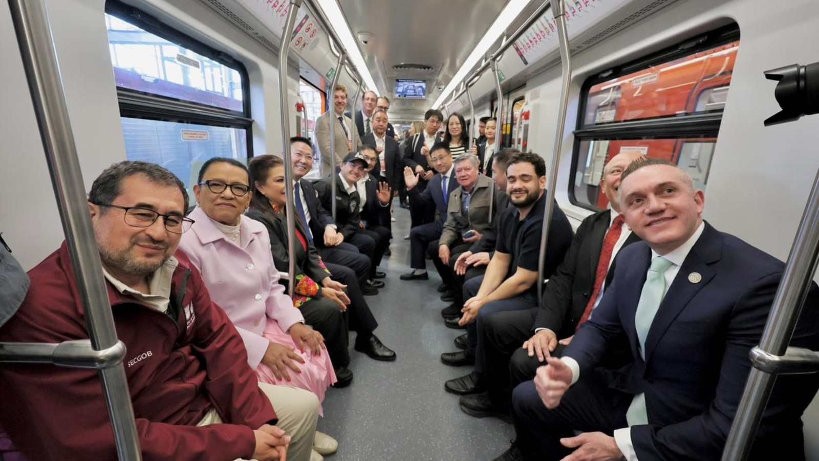 Reabren la Línea 1 del Metro. Foto: Gobierno CDMX