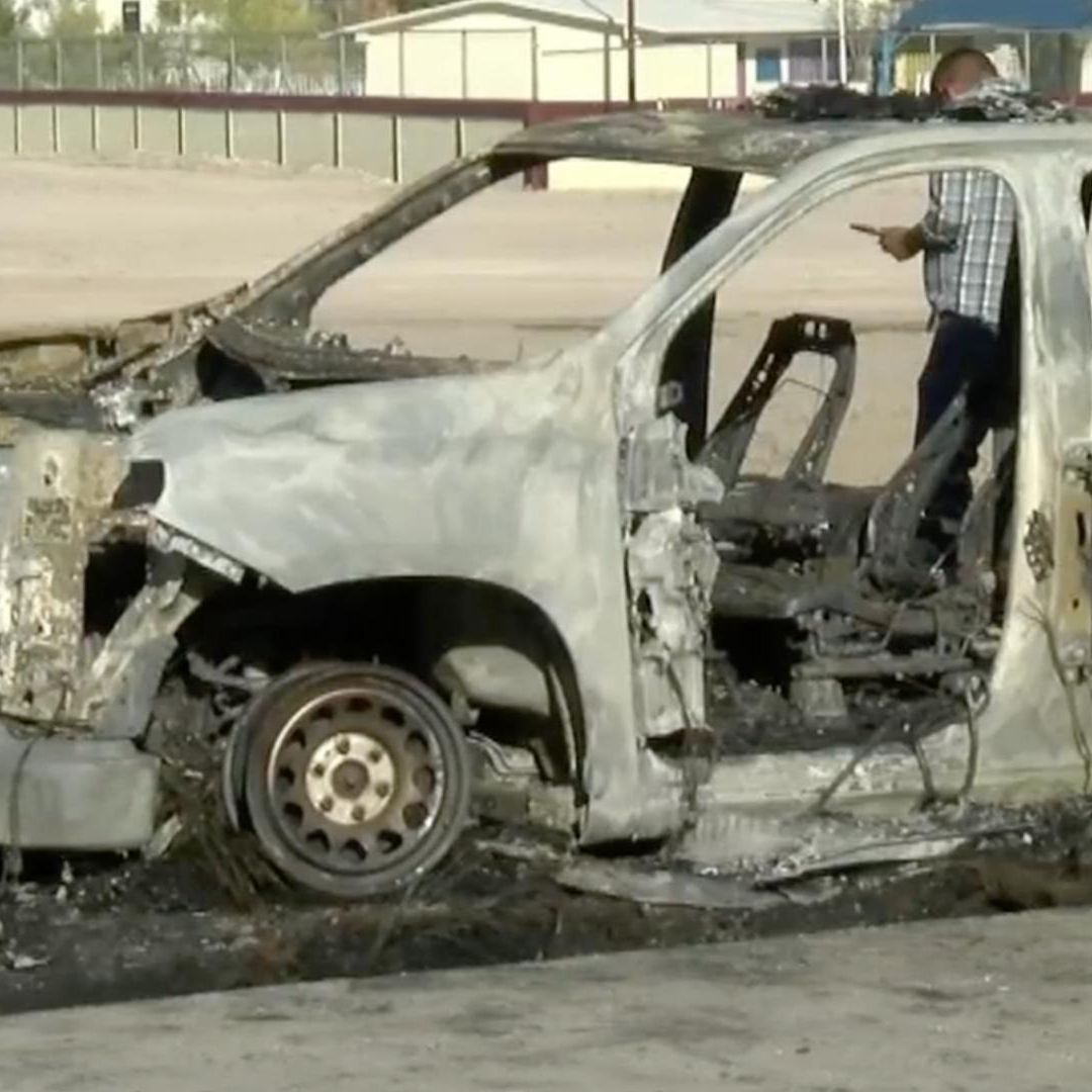 Patrulla Municipal Quedó en Pérdida Total Tras Incendiarse en Ciudad Juárez
