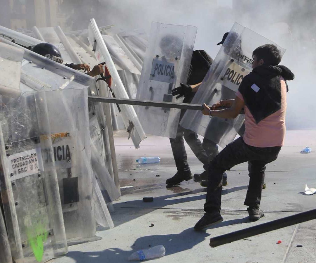 Movilización en CDMX. Foto: Cuartoscuro