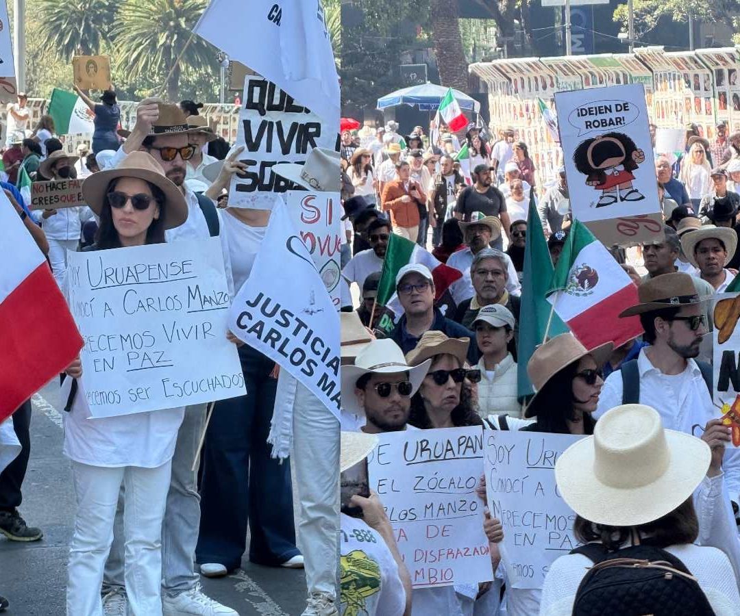 Marcha en CDMX. Foto: N+