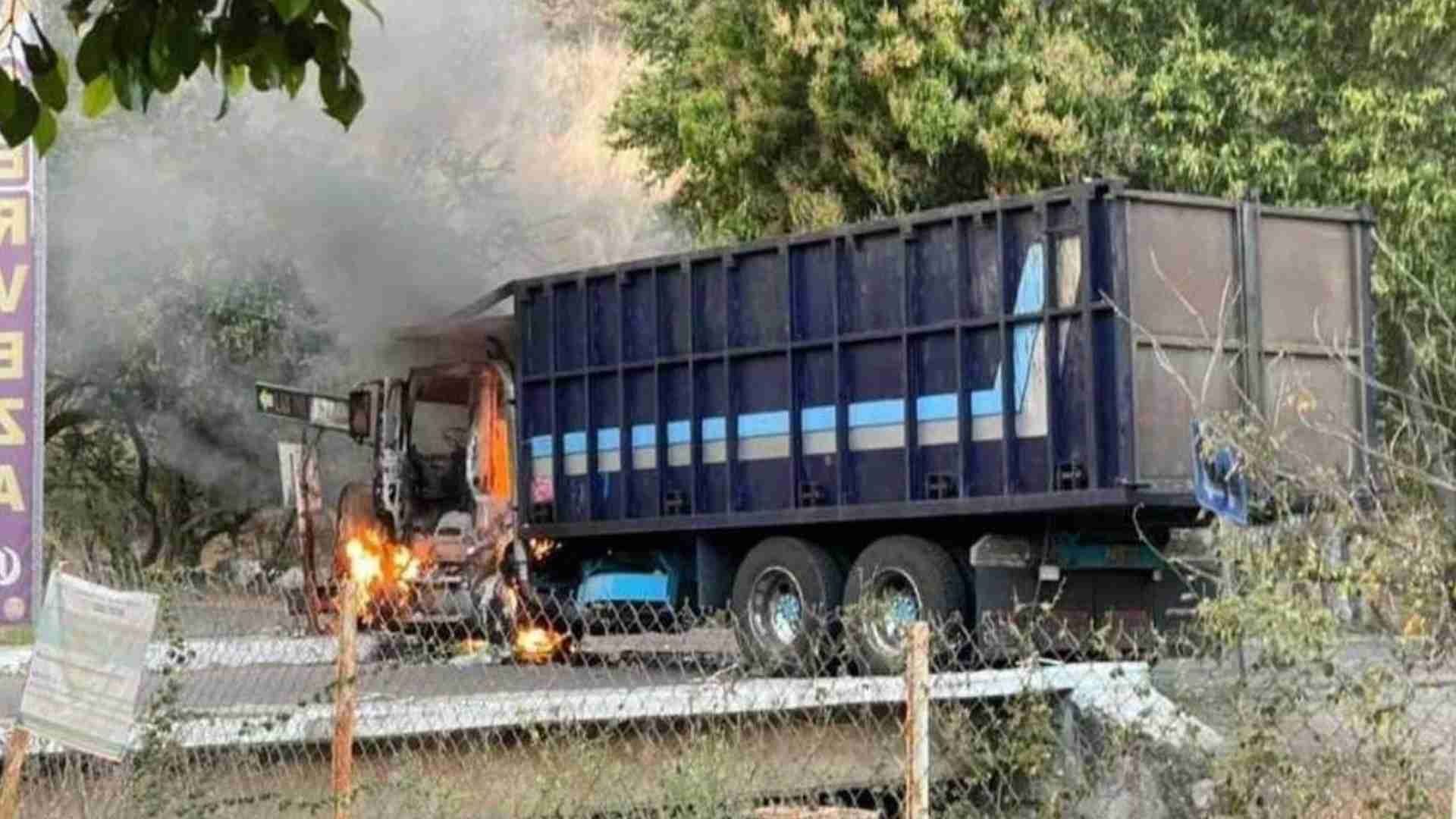 Se registran narcobloqueos en Jalisco este sábado 28 de enero de 2023