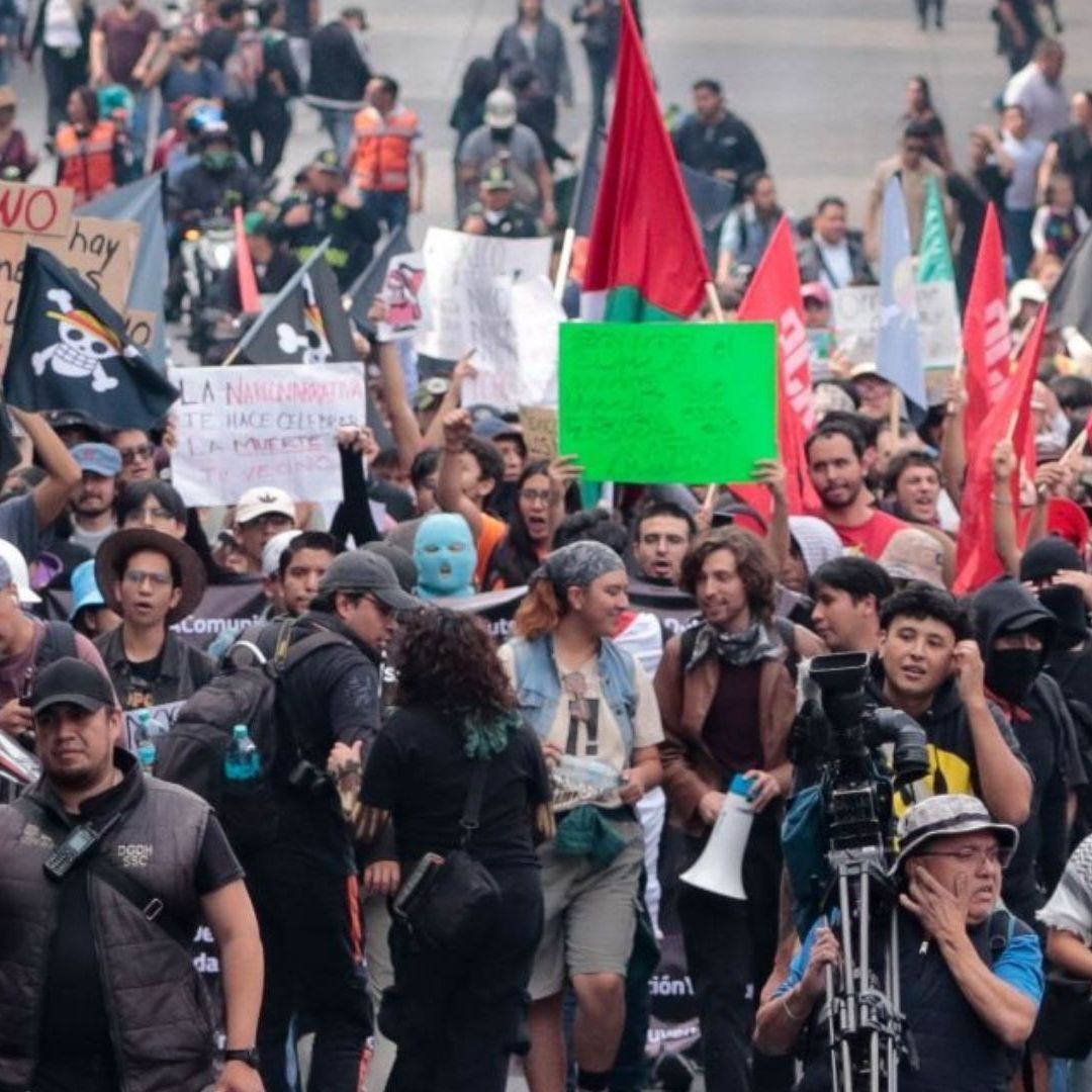 En Estas Ciudades Habrá Marchas de 'Generación Z', 'Bata Blanca' y 'Movimiento del Sombrero'