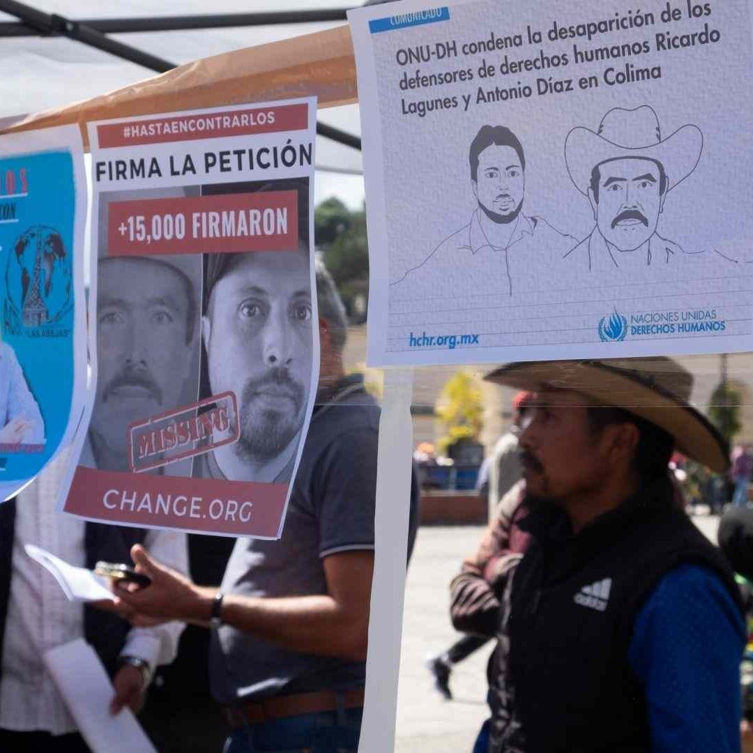 También denunciaron la crisis de desapariciones del país y en el estado de Chiapas
