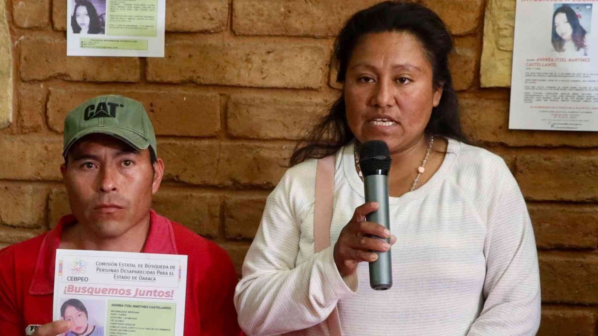 Catalina María Castellanos Cruz, madre de Andrea Itzel