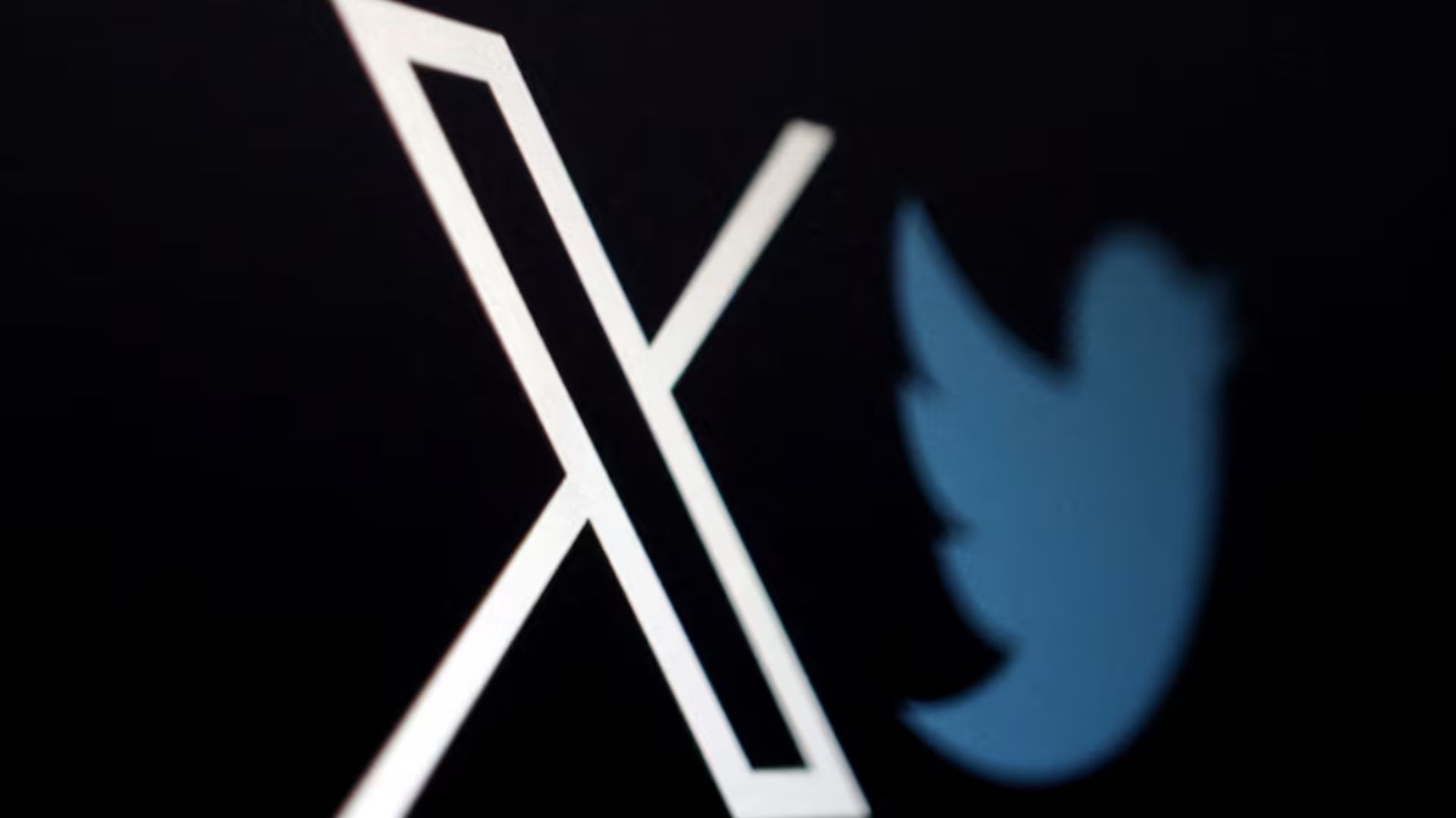 Un logo de la red social X.