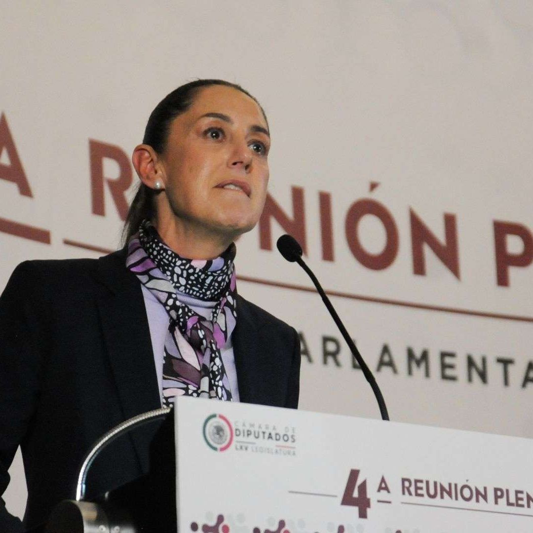 Claudia Sheinbaum participó en la plenaria de Morena