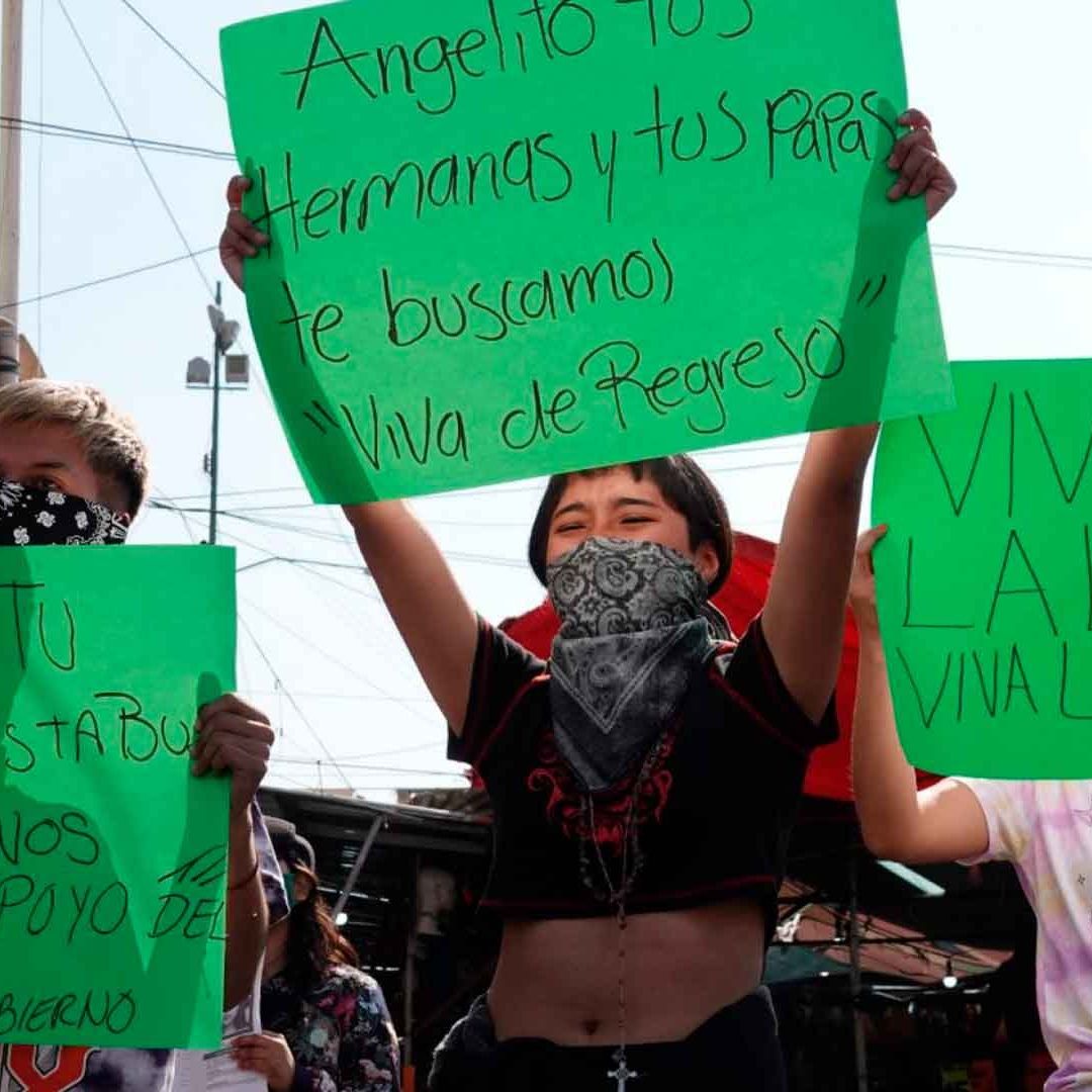 María Ángela desapareció en la Ciudad de México y se le encontró en Nezahualcóyotl