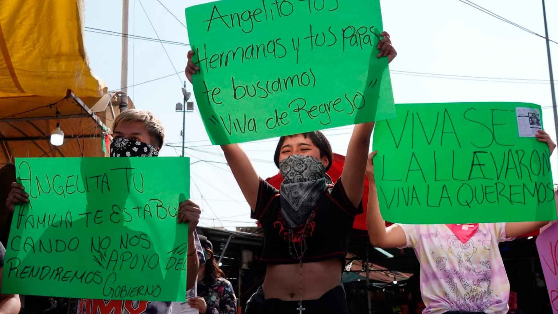 María Ángela desapareció en la Ciudad de México y se le encontró en Nezahualcóyotl