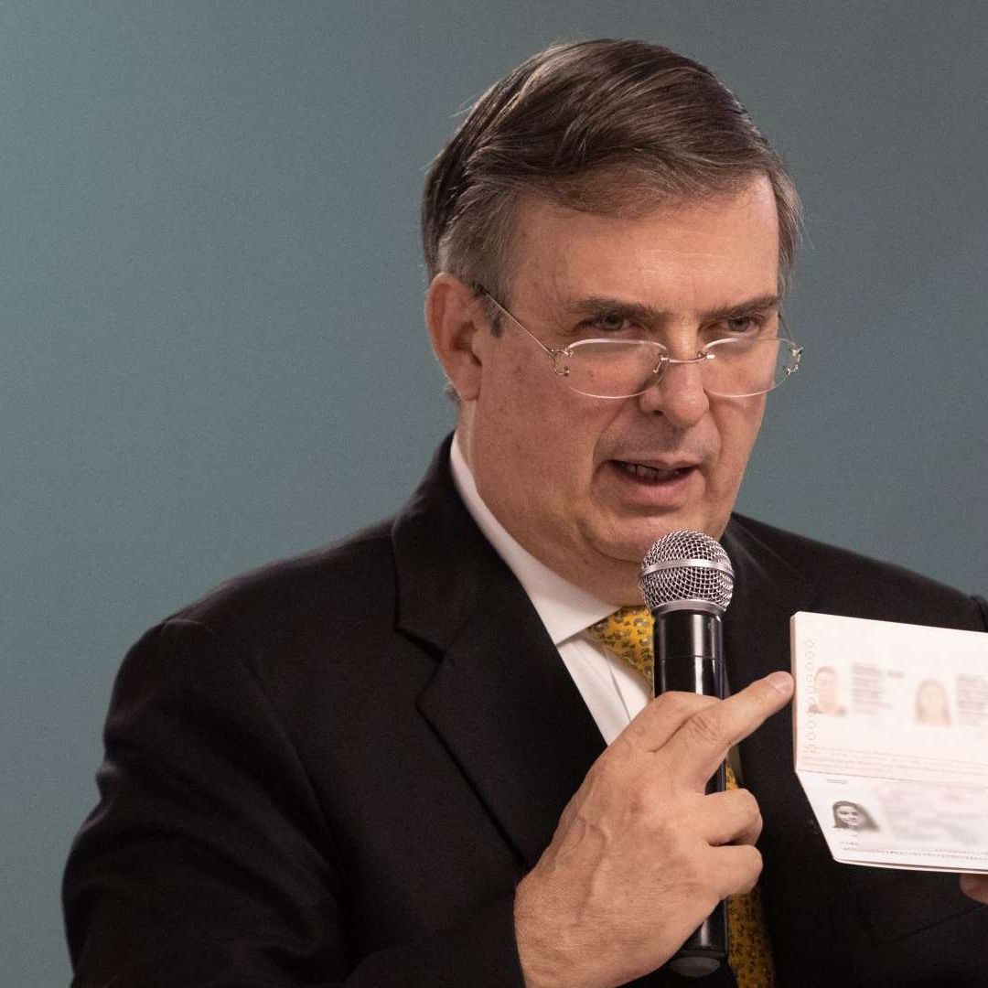Marcelo Ebrard, secretario de Relaciones Exteriores