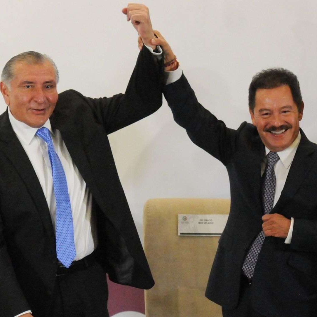 Adán Augusto López fue el primer invitado a la plenaria de Morena