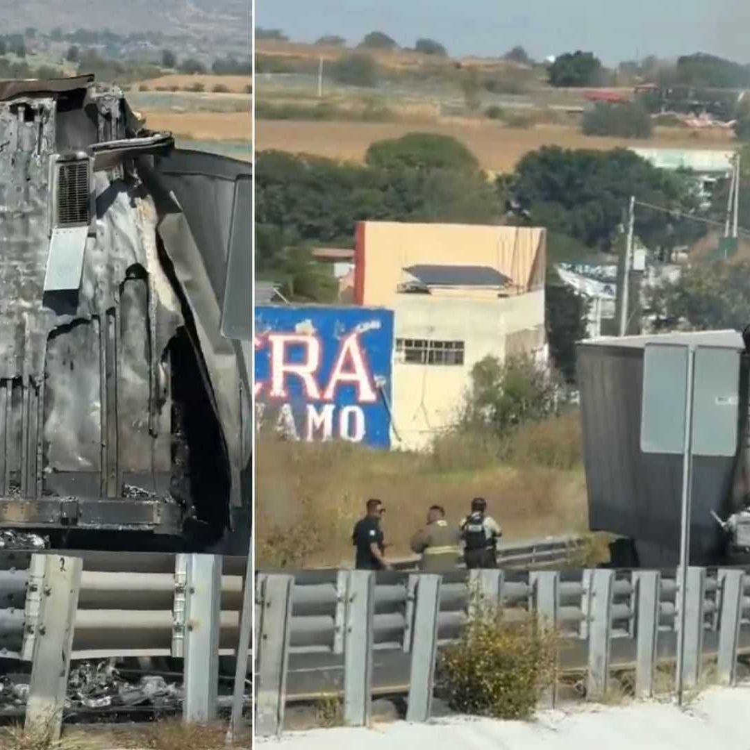 Queman Autos en Carretera de Pénjamo-La Piedad
