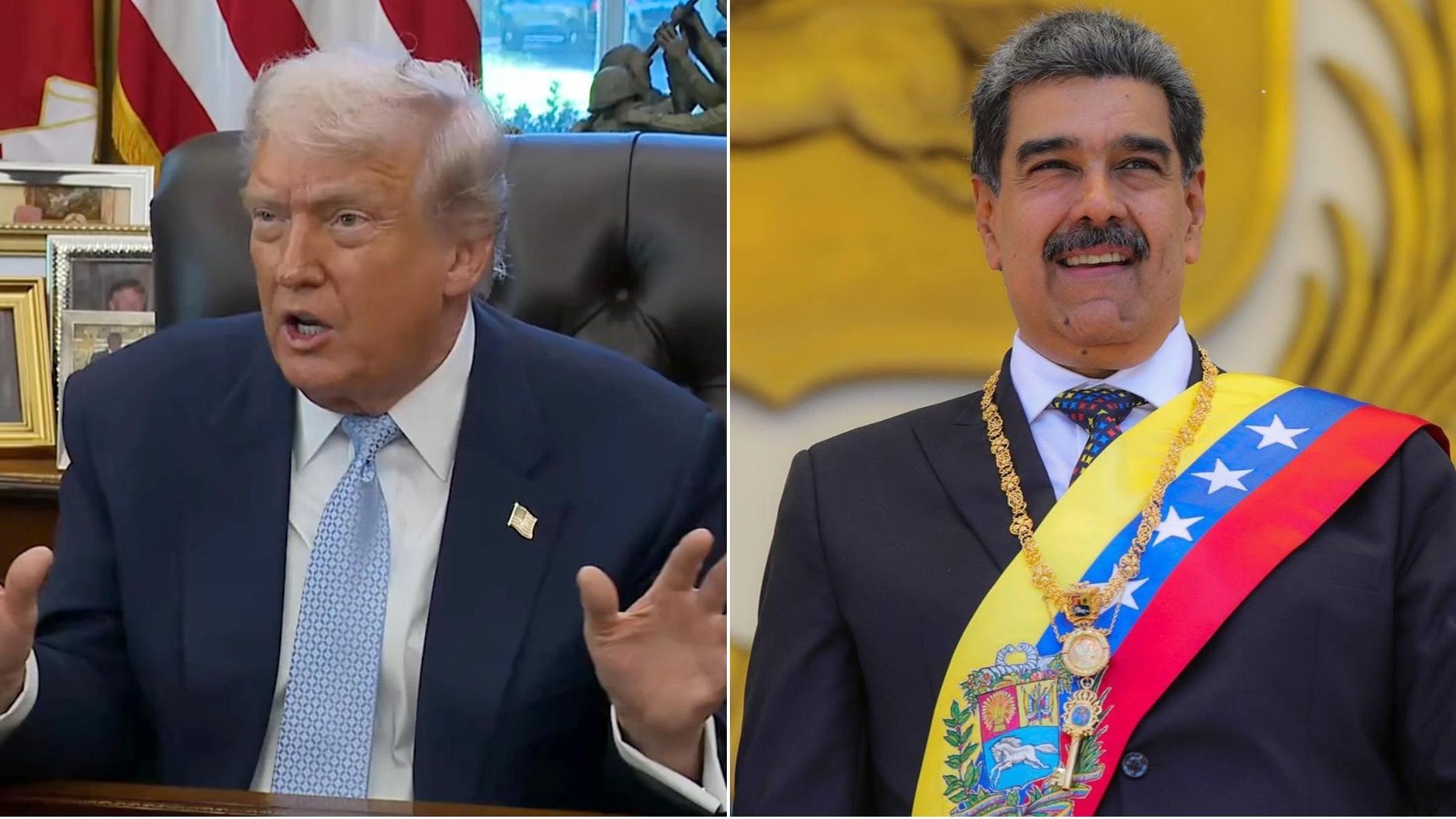 Trump Reitera que "Probablemente" Hable con Maduro; Y Acusa a Venezuela de Hacerle Daño a EUA