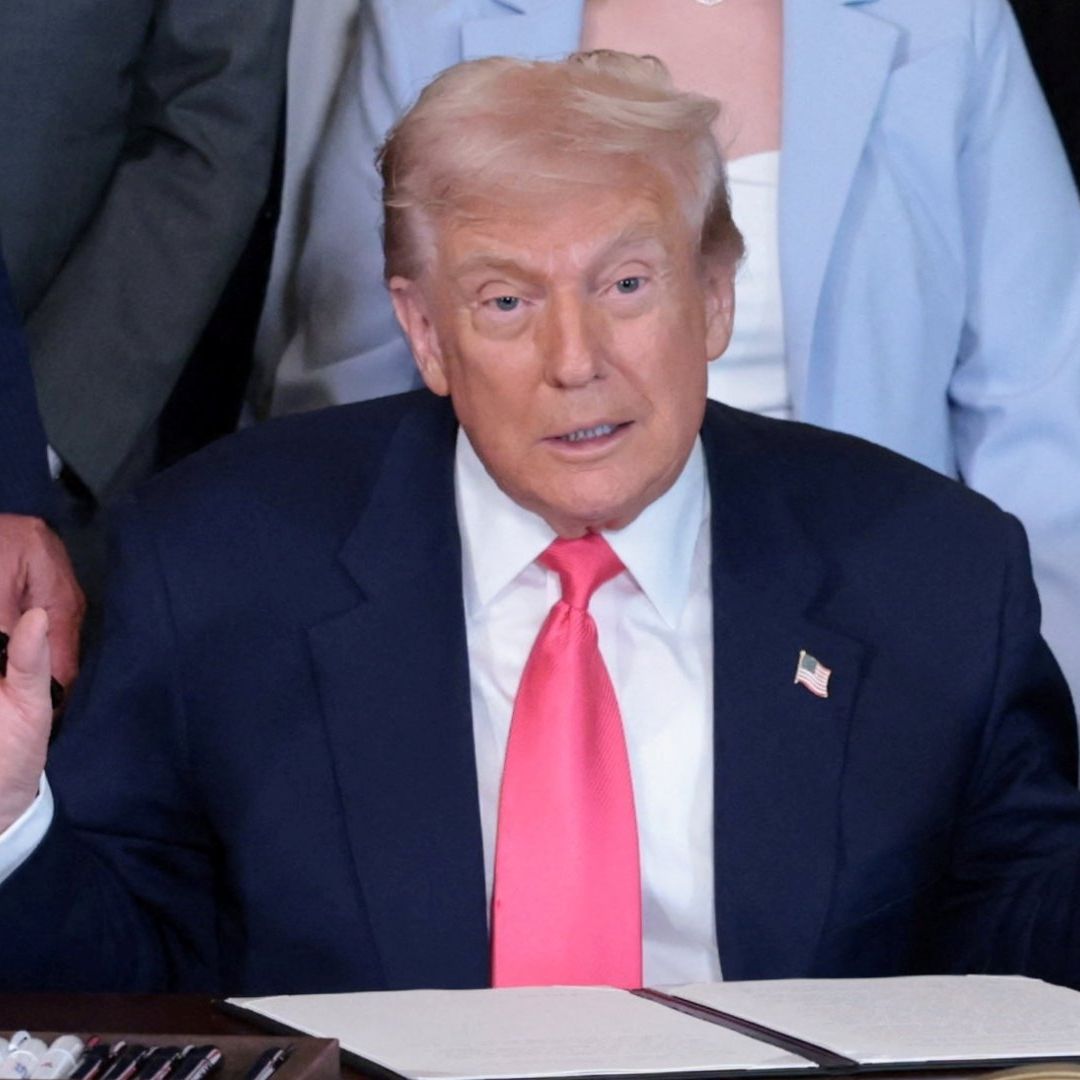 Donald Trump previo a firma de orden ejecutiva sobre "Fomentar el Futuro"