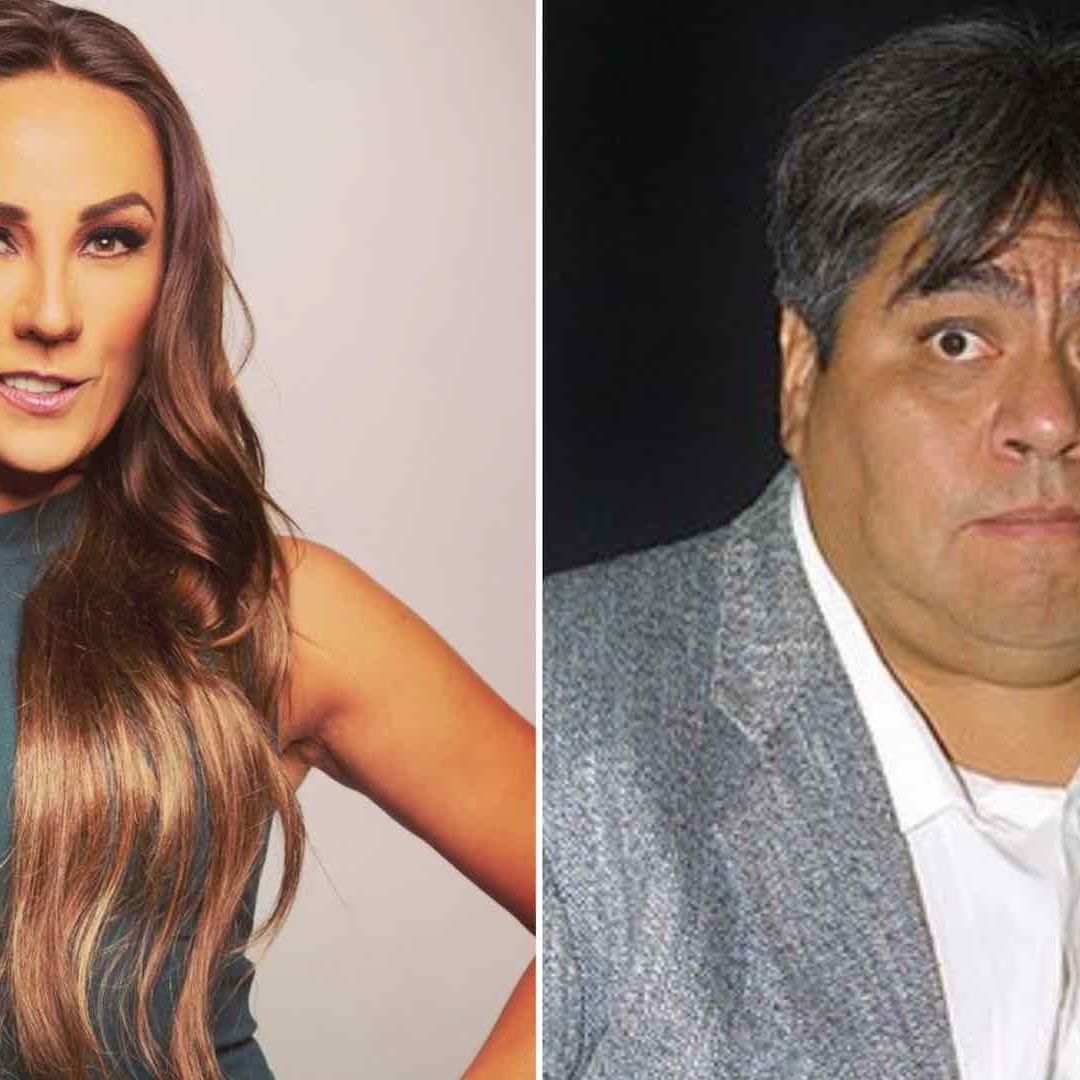 Consuelo Duval junto a Miguel Galván