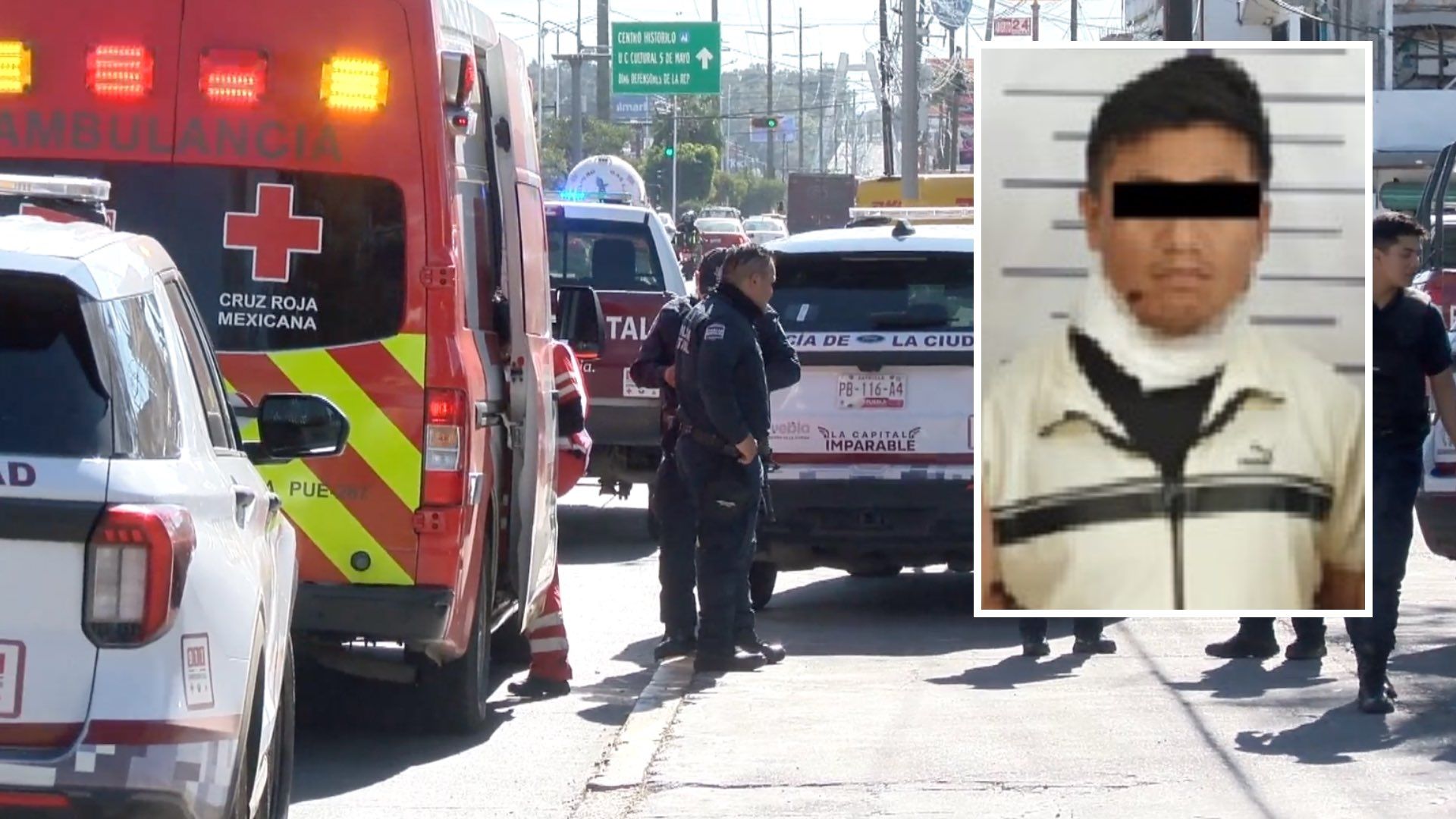 Detenido Juan N por Presunto Secuestro a Taxista en Ataque Armado en la Calzada Zaragoza Puebla