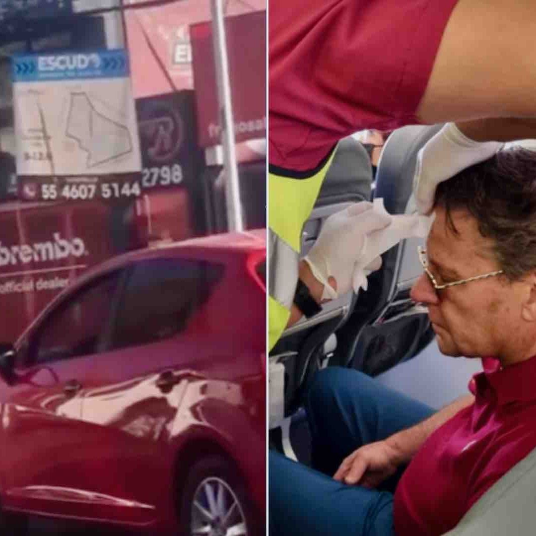 Alfredo Adame se involucró en pelea y llegó herido al aeropuerto