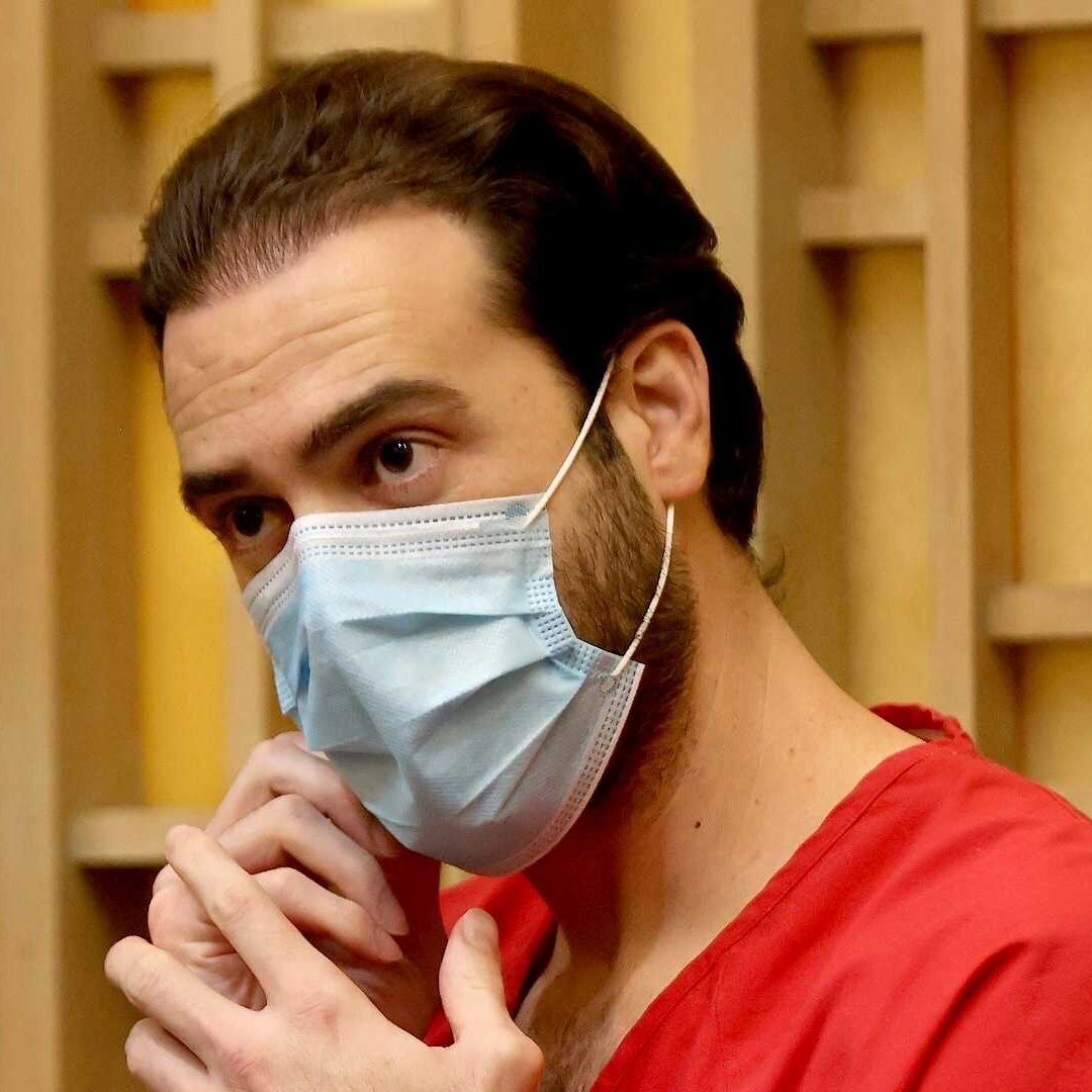 Pablo Lyle durante juiscio