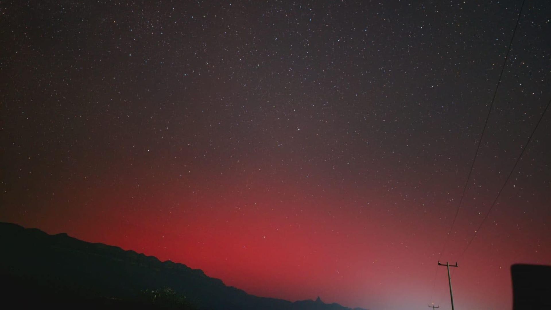 Captan aurora boreal en García
