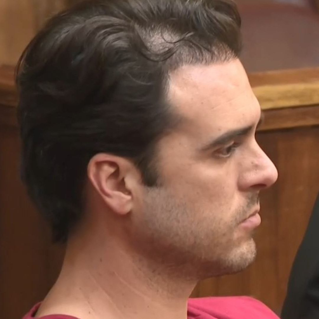 El actor Pablo Lyle durante la audiencia en la que se le dictó sentencia