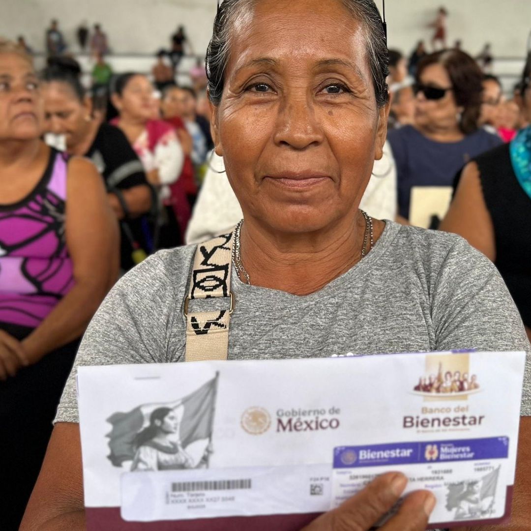 Últimos días de entrega de tarjetas Pensión Mujeres Bienestar 60 a 64 años