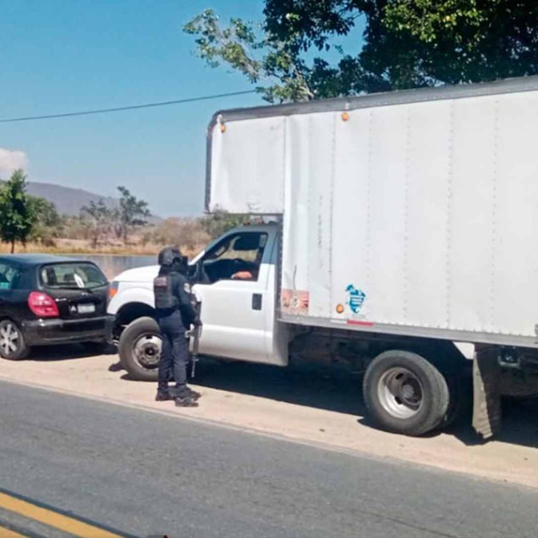 Fuerzas estatales reforzando las tareas de vigilancia. Foto: Twitter @SSPGro