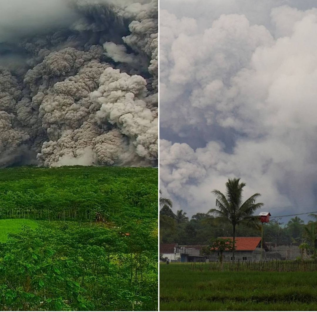 Máximo Nivel de Alerta por Erupción de Volcán Semeru; Está en Erupción Casi Continua desde 1957