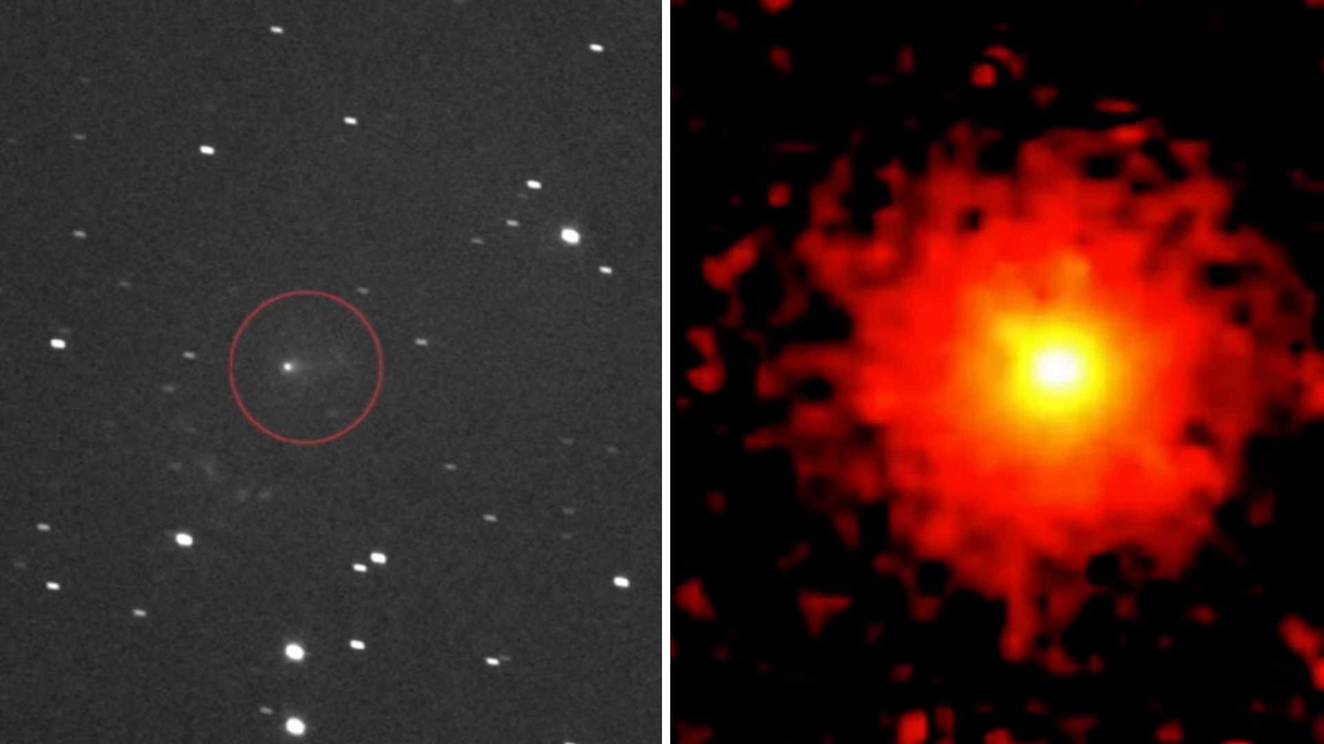 NASA publica nuevas fotos del cometa 3I/ATLAS