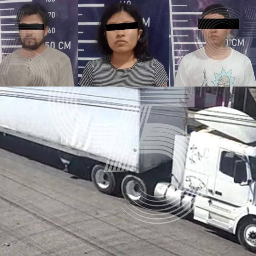 Cinco Poblanos Banda Los Pipopes Detenidos por Robo de Tráileres en Ixtacuixtla Tlaxcala