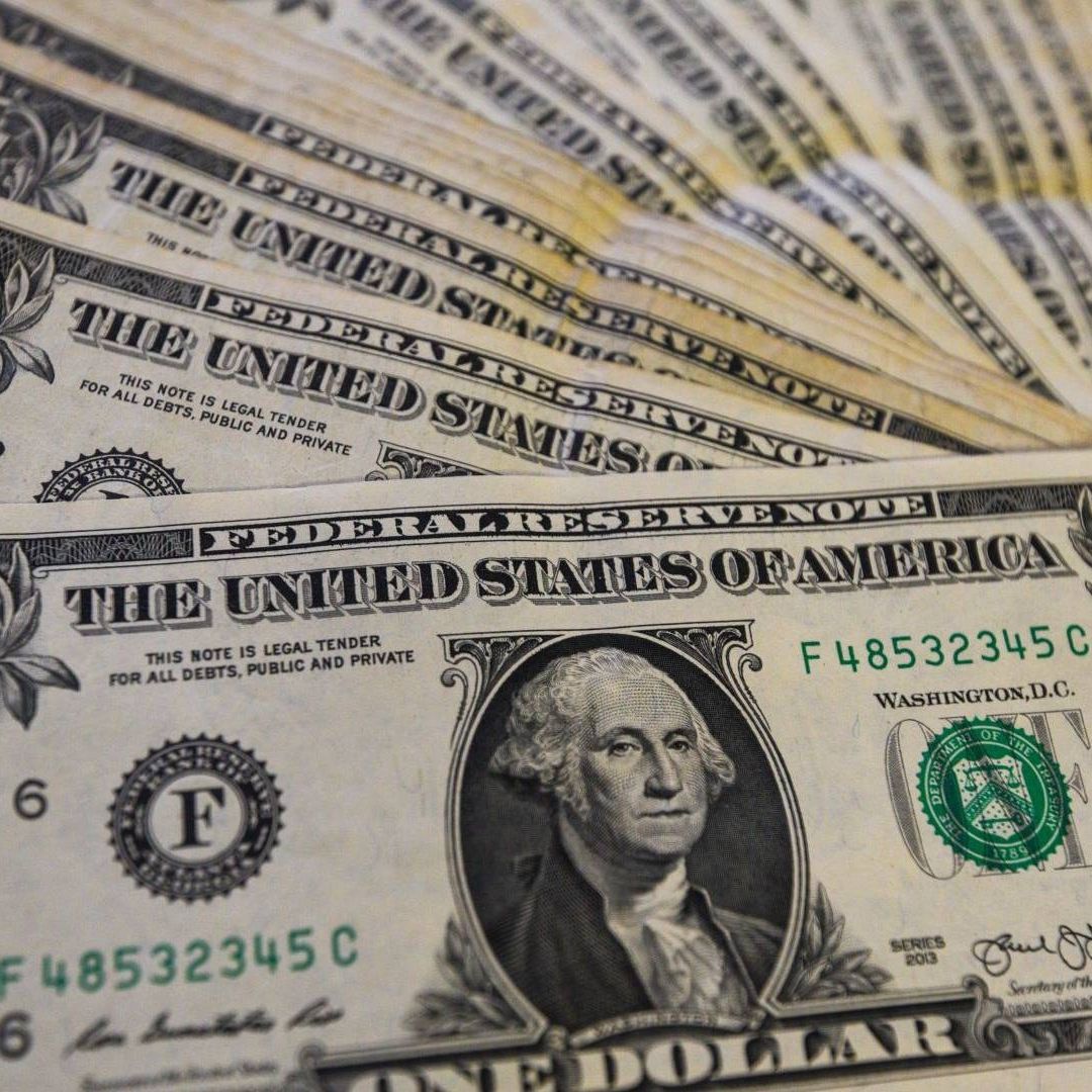 Billetes de un dólar americano