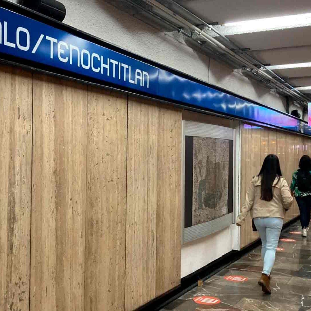 CDMX: STC Metro Anuncia Cierre de Estación Zócalo por Tiempo Indefinido