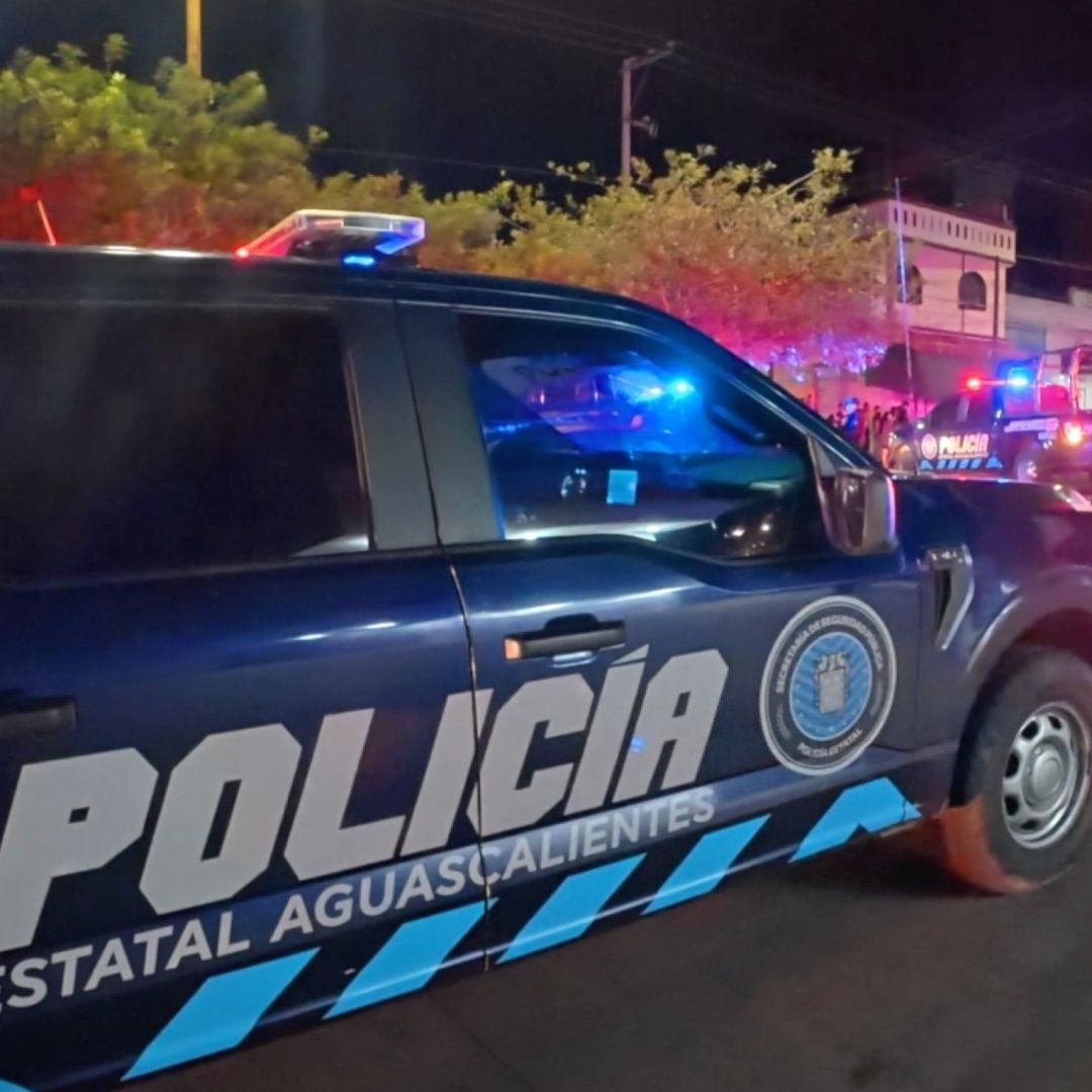 Policía de carreteras es atacado por varios sujetos en Aguascalientes