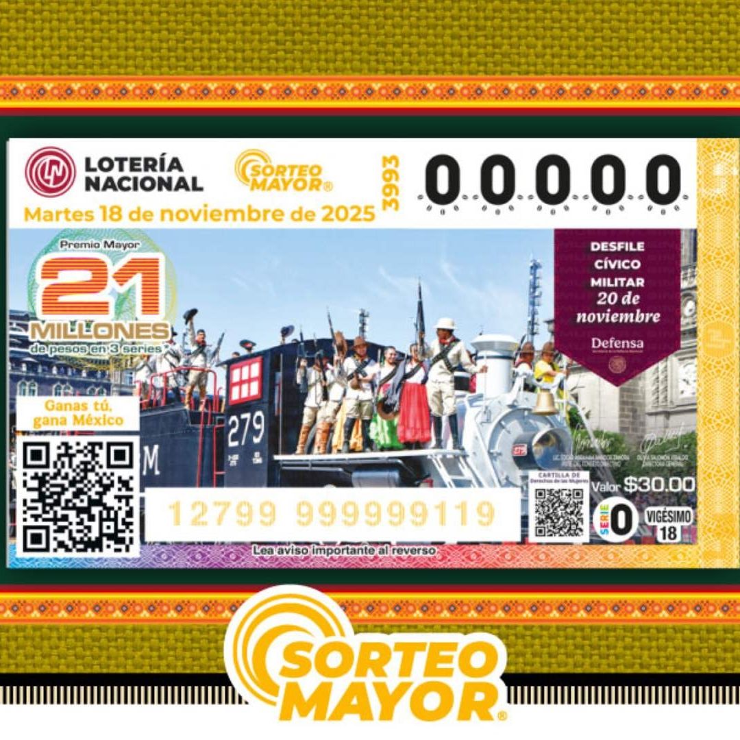 Consulta los resultados de la Lotería Nacional hoy, que entregan 21 millones de pesos del premio mayor.