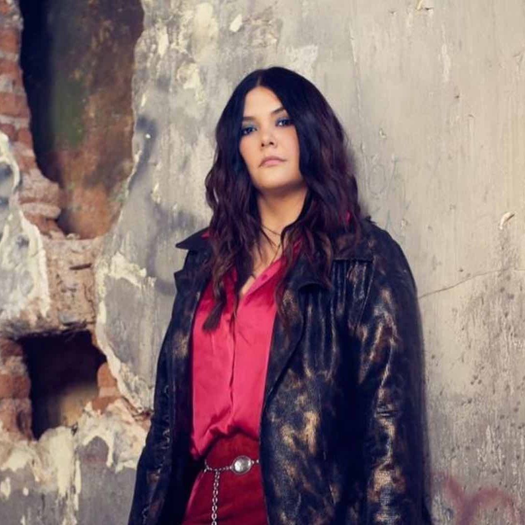 La cantante Yudiria durante una sesión fotográfica