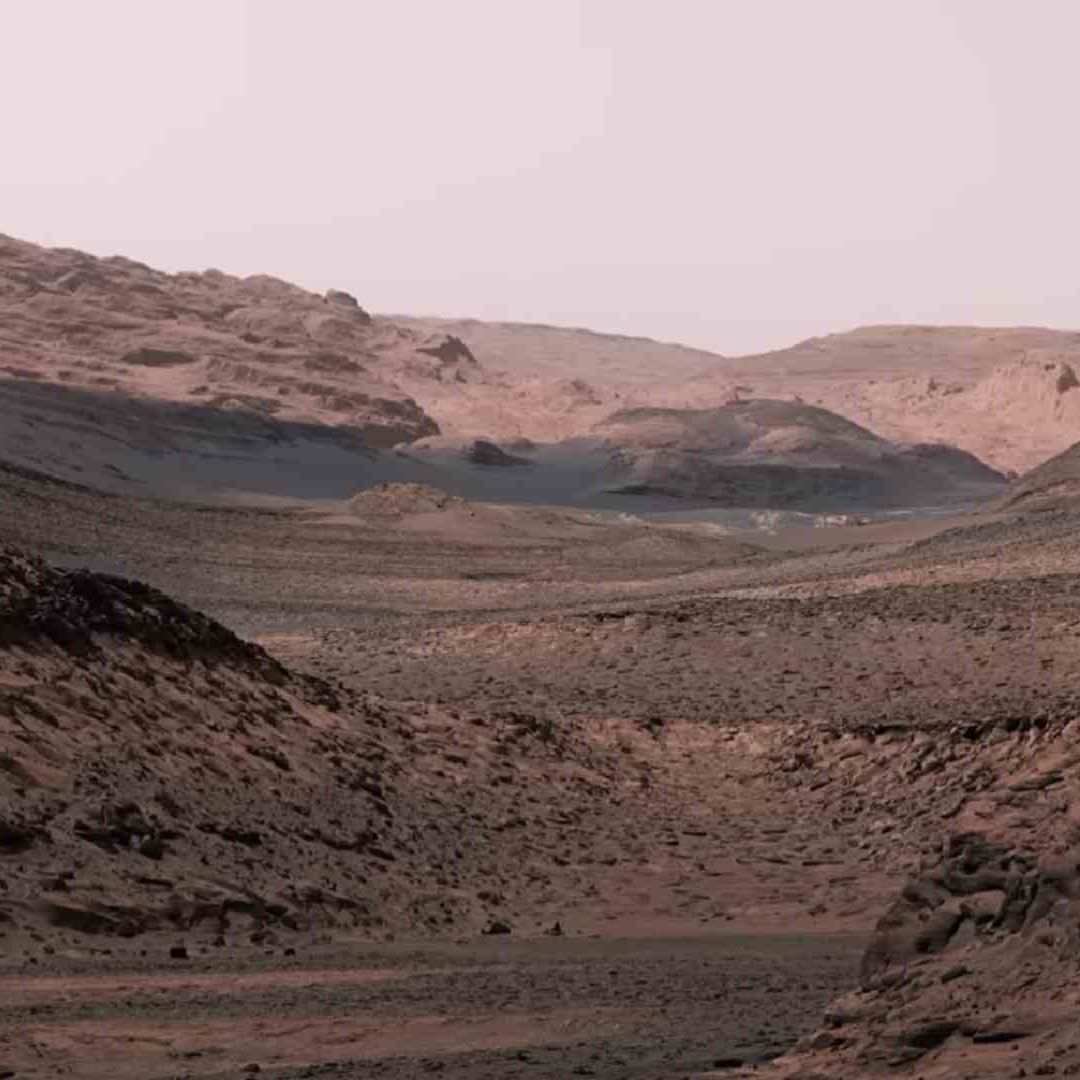 NASA halla en Marte rocas onduladas causadas por olas