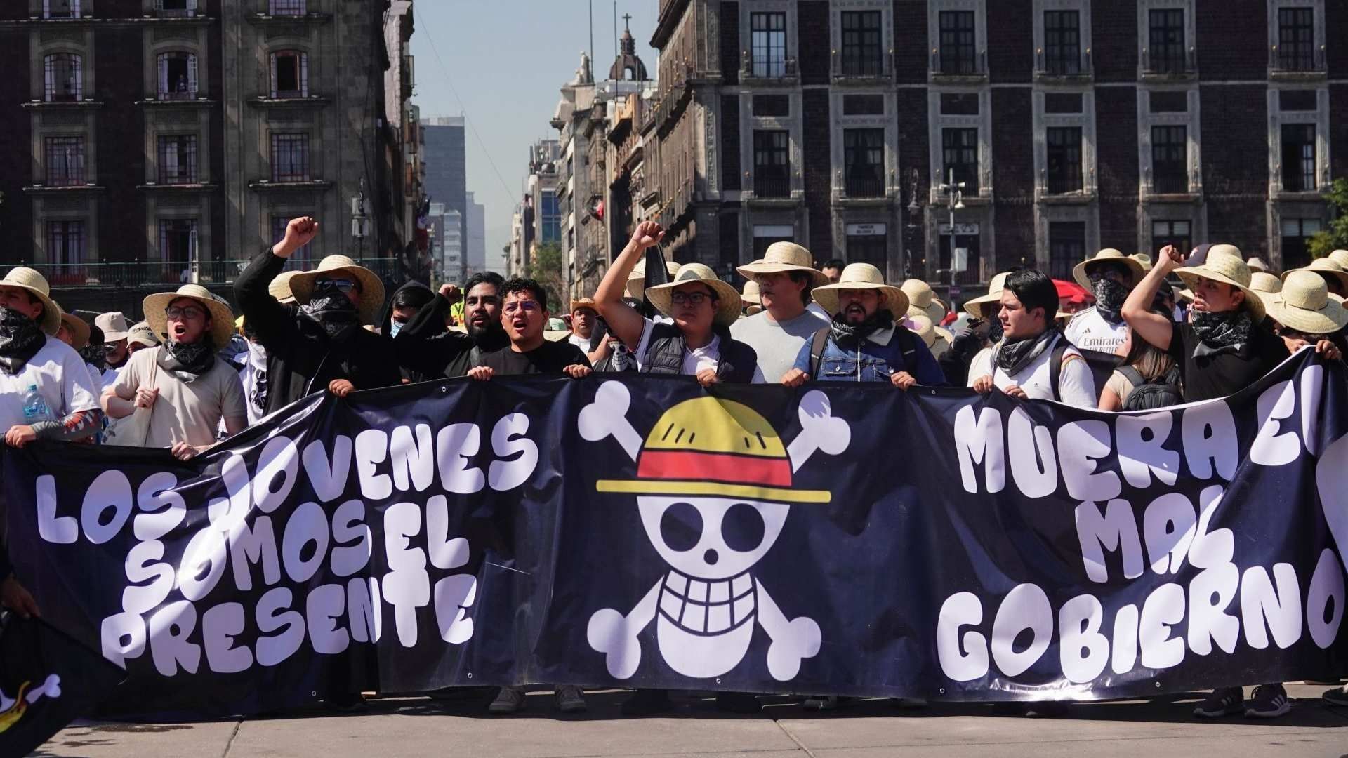 Marcha Generación Z en CDMX, el pasado 15 de noviembre de 2025