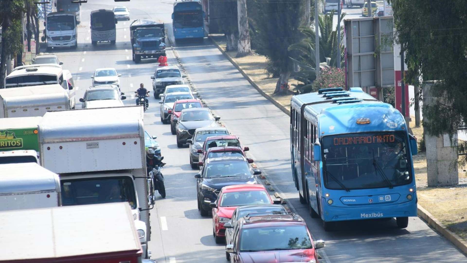 Tránsito en vialidades del Estado de México