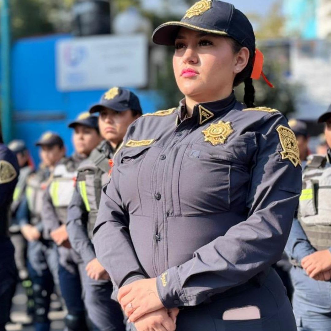 Autoridades de la CDMX desplegarán un operativo con mujeres policías para la marcha del 25N. Foto: SSC